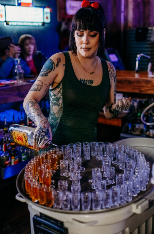 Bartender at Backroads
